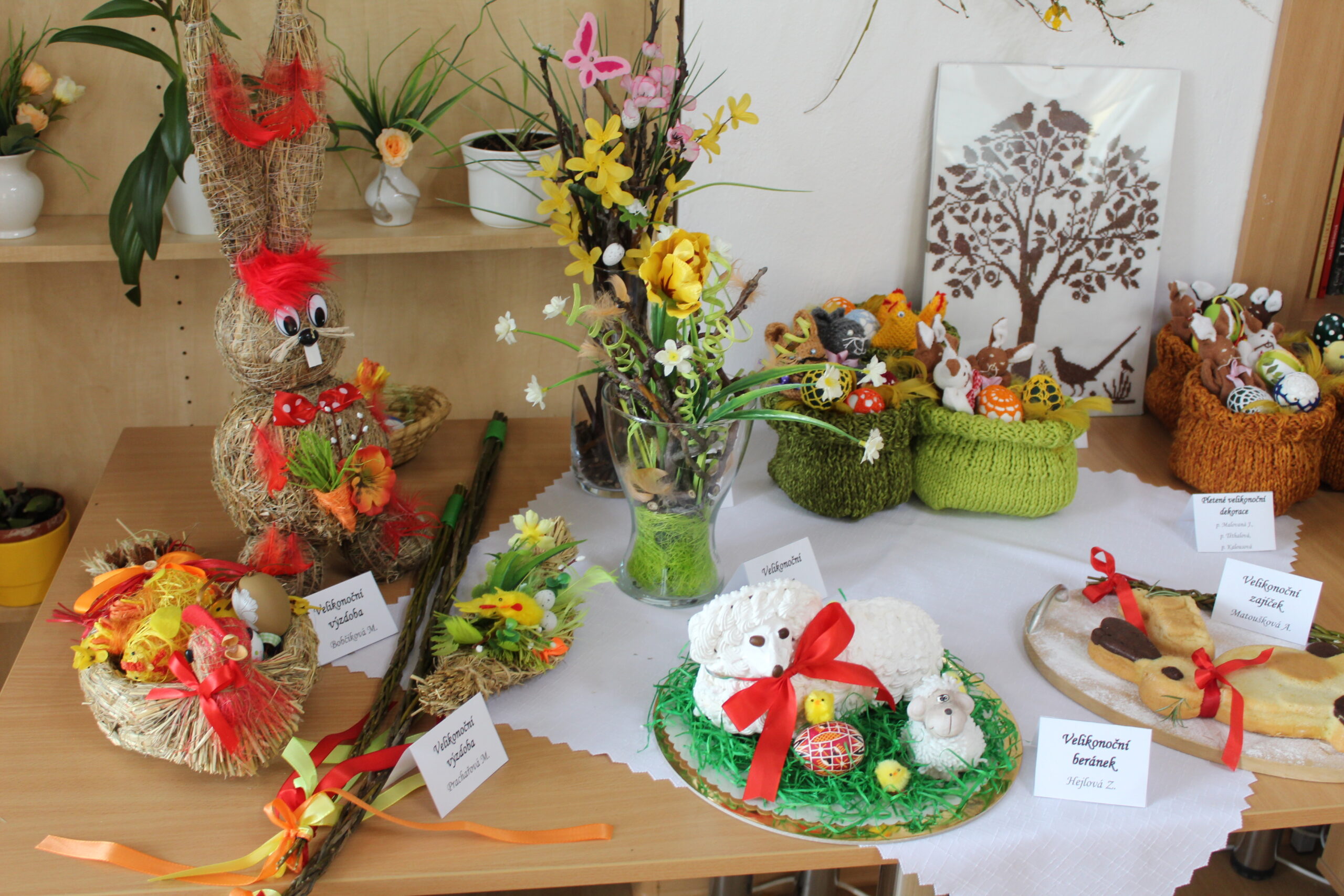 Výstava velikonočních dekorací a pokrmů